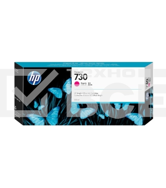 Картридж струйный HP 730 300-ml пурпурный Ink Cartridge