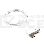 Кабель Gembird CC-USB-AP1MW USB AM/Apple для iPad/iPhone/iPod, 1м белый, блистер, фото 1