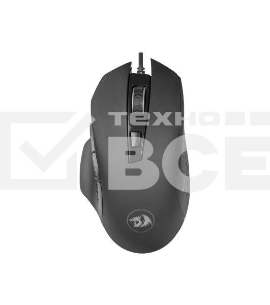 Мышь проводная REDRAGON Gainer черный, 3200 dpi, USB, кнопки - 6