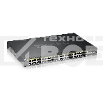Гибридный L2 коммутатор PoE+ Zyxel NebulaFlex Pro GS2220-50HP, rack 19