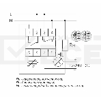 Регулятор температуры RT-820M (от -25 до +130 град.C; микропроцессорный; многофункц.; цифровая индикация; выносной датчик с термоус. проводом; монтаж на DIN-рейке 35мм 230В 16А 1Z IP20) F&F EA07.001.007, фото 1