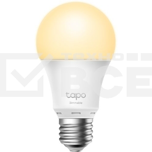 Умная лампа TP-Link Tapo L510E E27 8.7Вт 806lm Wi-Fi