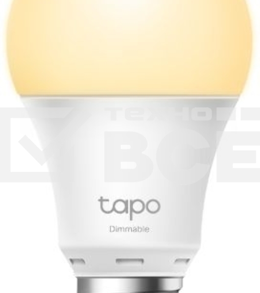 Умная лампа TP-Link Tapo L510E E27 8.7Вт 806lm Wi-Fi