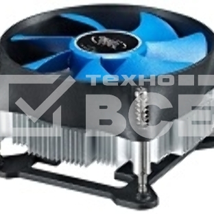 Кулер для процессора DEEPCOOL THETA 15 PWM черный/синий, 100 мм, алюминий, 2800 об/мин, 36 дБ, 4 pin, 95 Вт, 46 мм