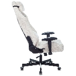 Кресло игровое Knight T1 молочный экомех с подголов. крестовина металл, фото17