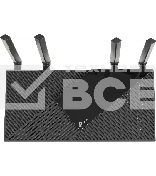 Роутер беспроводной TP-Link Archer AX55 AX3000 10/100/1000BASE-TX черный
