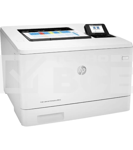 Принтер лазерный HP Color LaserJet Pro M455dn (3PZ95A), A4, цветной, печ. до 27 стр/мин., 600 x 600 dpi, USB, RJ-45, Air Print, Mopria
