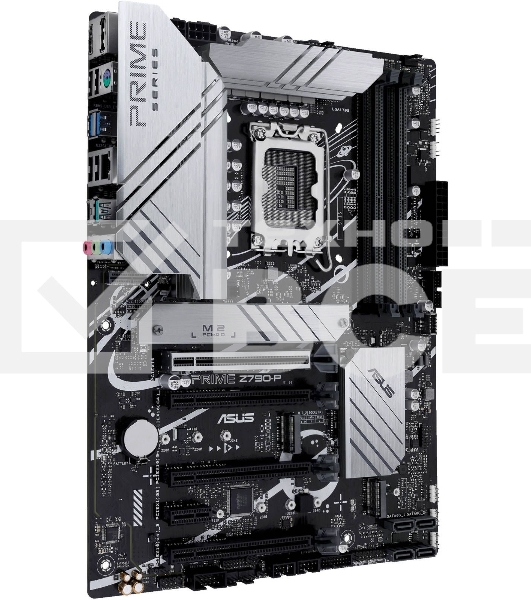 Материнская плата ASUS PRIME Z790-P, LGA 1700, Intel Z790, 4xDDR5, 4xSATA, 3xM.2 PCIe 4.0 x4, 1xPCIe 5.0 x16, 3xPCIe x4, 1xPCIe x1, 1xHDMI, 1xDP, 1xUSB-C 3.2 Gen 2x2, 1xUSB 3.2 Gen 2, 2xUSB 3.2 Gen 1, 4xUSB 2.0, 1x 2.5Gb LAN, 3x3.5 мм, 7.1, ATX