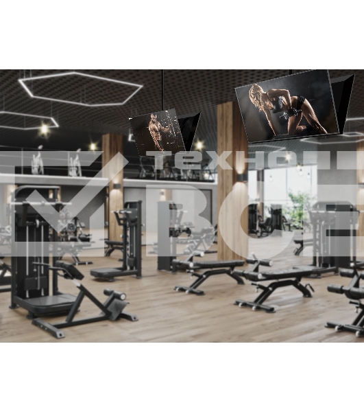 Потолочный кронштейн ONKRON N3L для 2 телевизоров 40”- 80