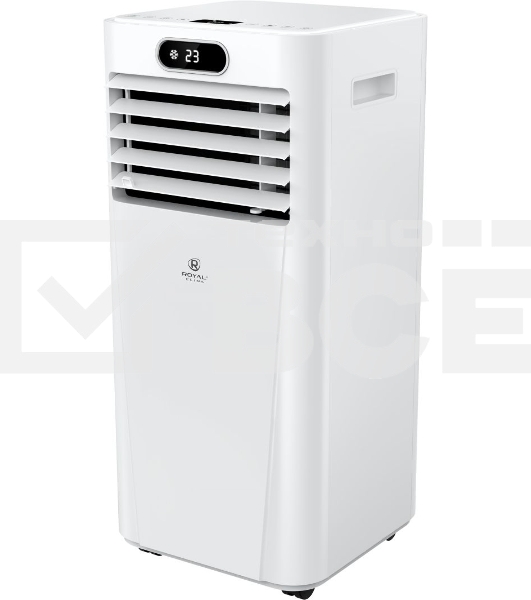 Мобильный кондиционер Royal Clima RM-TS17CH-E 5800 BTU, 17 м², 52 дБ, охлаждение, осушение, белый