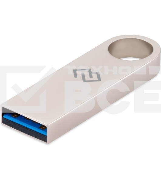 Флешка USB Digma DRIVE3 (DGFUL256A30SR), 256Gb, USB 3.0, R/W 120/50, серебристый