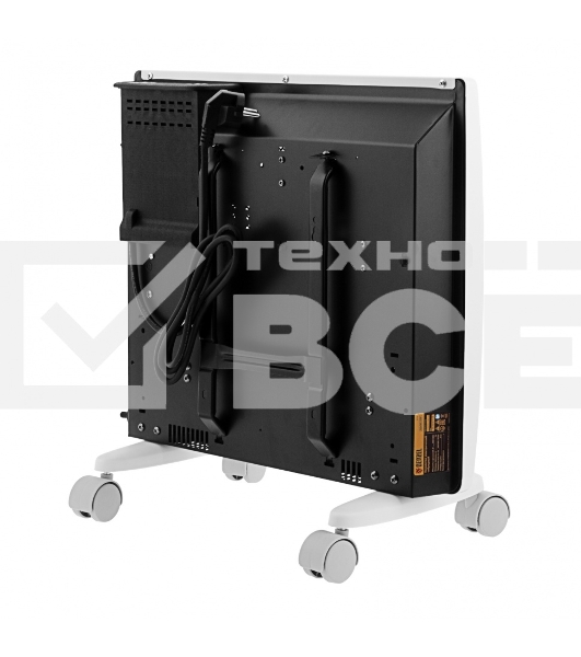 Конвектор гибридный Denzel HybridX-1000 белый, 1000 Вт, 20 м2, термостат, дисплей