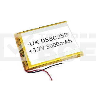 Аккумулятор Li-Pol (батарея) 5x80x95мм 2pin 3.7V/5000mAh