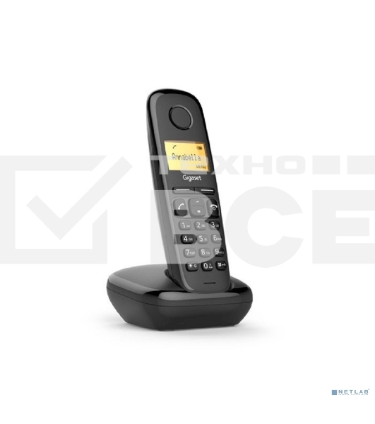 Радиотелефон Dect Gigaset A170 SYS RUS черный АОН