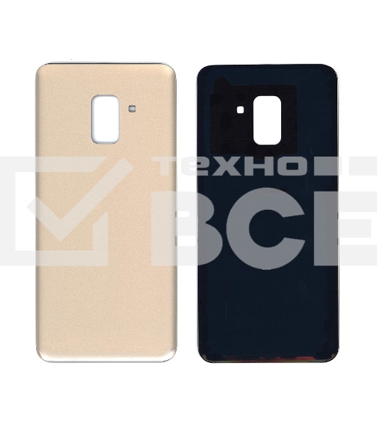 Задняя крышка для Samsung Galaxy A8 (2018) SM-A530F золотая