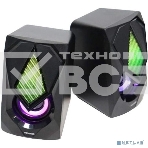 Колонки MICROLAB B25 черный 3 Вт x2, Гармонические искажения: < 0,5% (1 Вт 1 кГц), Частотная характеристика: 200 Гц - 20 кГц, Входная чувствительность: 380 мВ, Отношение сигнал/шум: > 60 дБ, фото 1