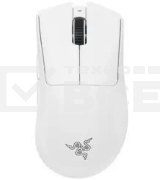 Мышь беспроводная/проводная Razer DeathAdder V3 Pro белый, 30000 dpi, радиоканал, USB, кнопки - 5