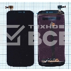 Дисплей для Micromax A300 Canvas Gold черный, фото2