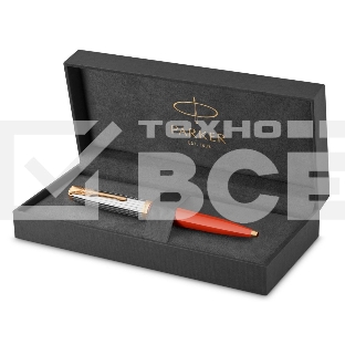 Ручка шариковая Parker 51 Premium (CW2169073) Red Rage GT, M, черные чернила, подарочная коробка