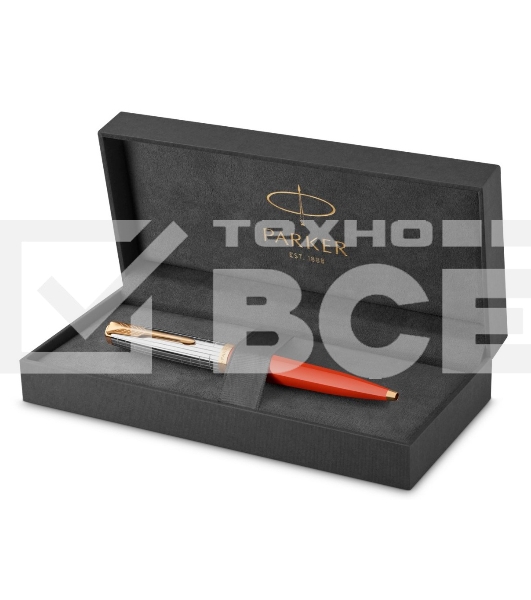Ручка шариковая Parker 51 Premium (CW2169073) Red Rage GT M черн. черн. подар.кор.