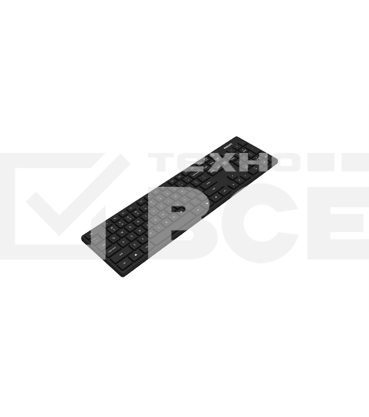 Беспроводная клавиатура Philips SPK6103, 2,4 GHz 104 клав, русская заводская раскладка, бесшумная,  чёрный