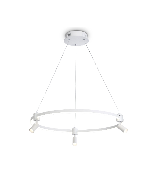 Светильник Ambrella light FL5292/1+3 WH белый 54W 3000K/4200K/6400K+4200K D600*1200 (ПДУ ИК)