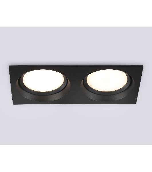 Светильник Ambrella light TN52235/2 BK черный IP20 GX53/2 220*110*44