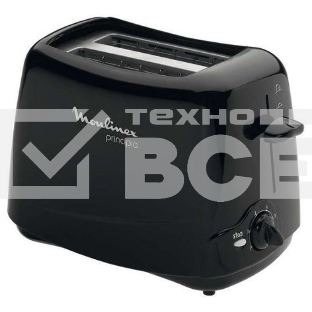 Тостер Moulinex TT1102 850Вт черный