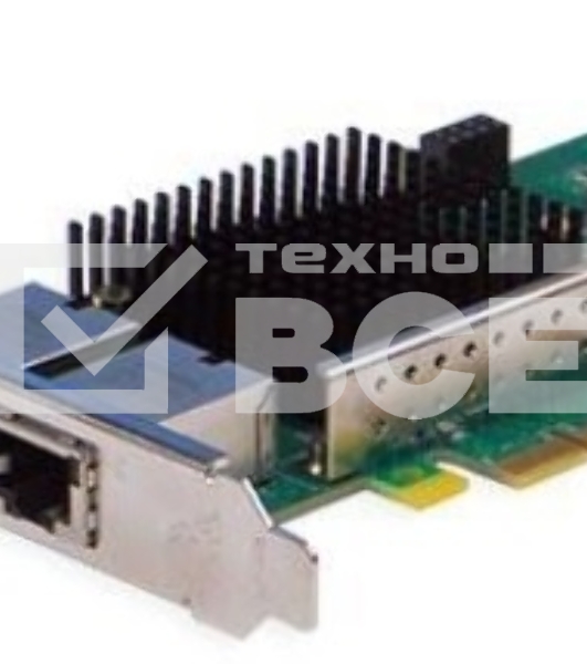 Сетевая карта Silicom PE310G2i50-T Dual Port Copper 10 Gigabit Ethernet PCI Express Server Adapter X4 Gen 3.0, Based on Intel X550-AT2, RoHS compliant (analog X550T2)