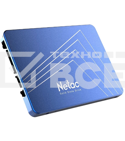 Накопитель SSD Netac N600S, 2TB, SATA III, 2.5