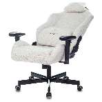 Кресло игровое Knight T1 молочный экомех с подголов. крестовина металл, фото16