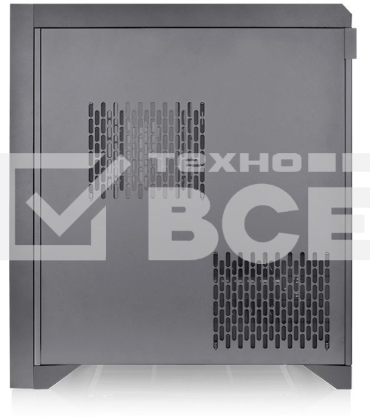 Компьютерный корпус Thermaltake CTE C700 TG ARGB черный без БП ATX 3x140mm 2xUSB3.0 audio bott PSU