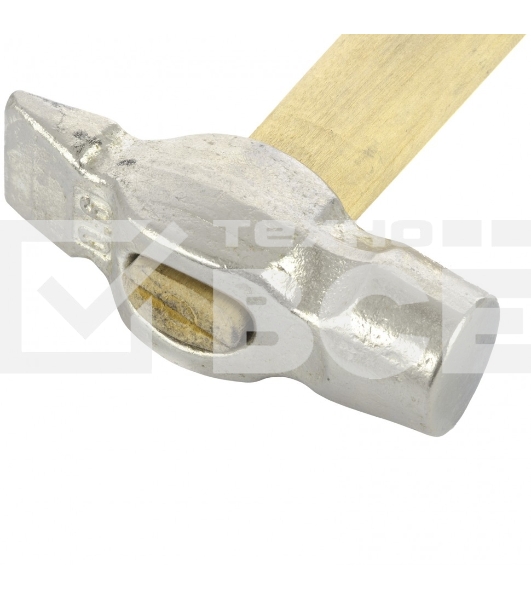 Молоток слесарный, 600 г, круглый боек, деревянная рукоятка Россия