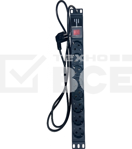 Блок распределения питания NTSS NTSS-PDU-DA2034 гор.размещ. 8x базовые 16A Schuko 2м