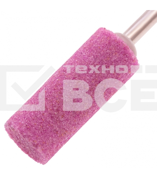 Шарошка абразивная Matrix, цилиндр удлин., 10 x 25 мм, хвостовик 3 мм, F80, 3шт.