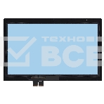 Сенсорное стекло (тачскрин) для Lenovo Edge 2-1580 черное, фото 1