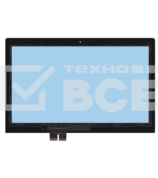 Сенсорное стекло (тачскрин) для Lenovo Edge 2-1580 черное