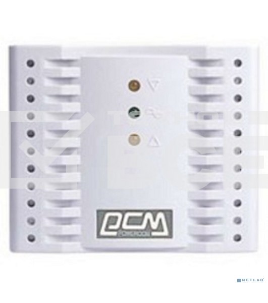 Стабилизатор напряжения Powercom TCA-1200 600Вт 1200ВА белый