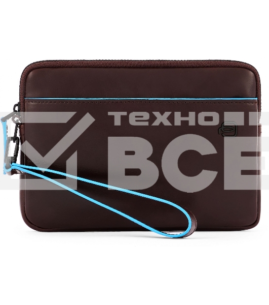 Клатч мужской Piquadro Blue Square Revamp AC5946B2VR/MO, коричневый, натур.кожа