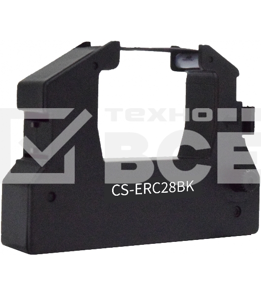 Картридж матричный Cactus CS-ERC28BK ERC28 черный (12.7 мм, 3.1 м) для Epson ERC28/M2000/FUJITSU-29745/AT3000/NORAND-815/4000/4815/4820/DP815/NP815