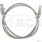 Патч-корд U/UTP, CAT 5e, RJ45-RJ45, 26AWG, ZH нг(А)-HF, серый, 1м  REXANT, фото2