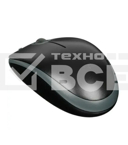 Мышь проводная Logitech M110 Silent черный, 1000 dpi, USB, кнопки - 3