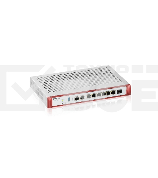 Межсетевой экран Zyxel USG FLEX 200HP с подпиской Gold на 1 год (AS, AV, CF, IDP/DPI, Sandboxing, SecuReporter), Rack, 1xRJ-45: 1/2.5G (LAN/WAN), 1xRJ-45: 1/2.5G PoE+ (LAN/WAN), 6xRJ-45: 1G (LAN/WAN),