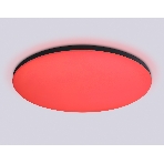 Умный светодиодный светильник FZ2005 BK черный IP54 25W 3000K-6500K+RGB Wi-Fi Алиса/Tuya/Smart Home/Alexa D370*55 (ПДУ ИК), фото4