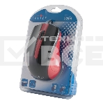 Мышь проводная Oklick 225M черный/красный, 1200 dpi, USB, кнопки - 3, фото5