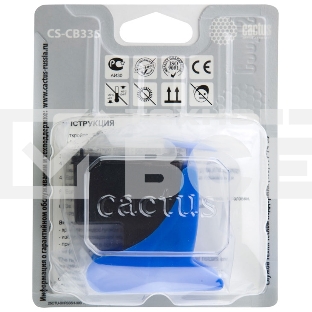Картридж струйный Cactus CS-CB335 №140 черный (17 мл.) для HP DeskJet D4263/D4363; OfficeJet J5783/J6413
