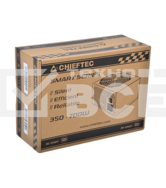 Блок питания Chieftec GPS-450A8, 450Вт, 80 PLUS, 120мм, черный