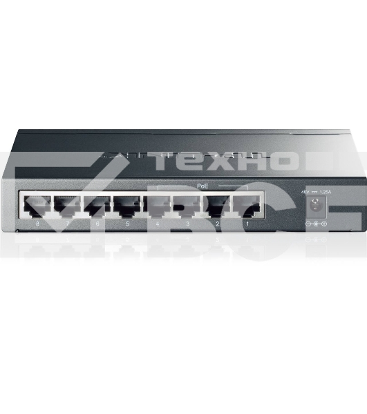 Коммутатор TP-Link SMB TL-SG1008P Коммутатор 8-port Gigabit Switch с 4 портами РоЕ