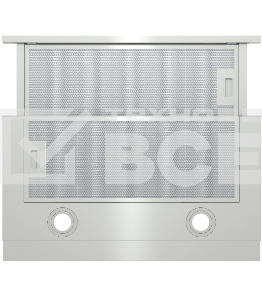 Встраиваемая вытяжка Gorenje TH62E4X, ширина 60 см, механическое управление, отвод и рециркуляция, 450 м3/ч, нержавеющая сталь