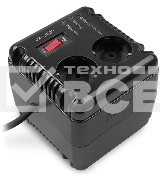 Сетевой фильтр SVEN Стабилизатор напряжения VR-L1000 [SV-014872]
